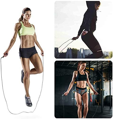 Tucolax Jump Rope, Wastou Speed Jumping Rope for Training Fitnes